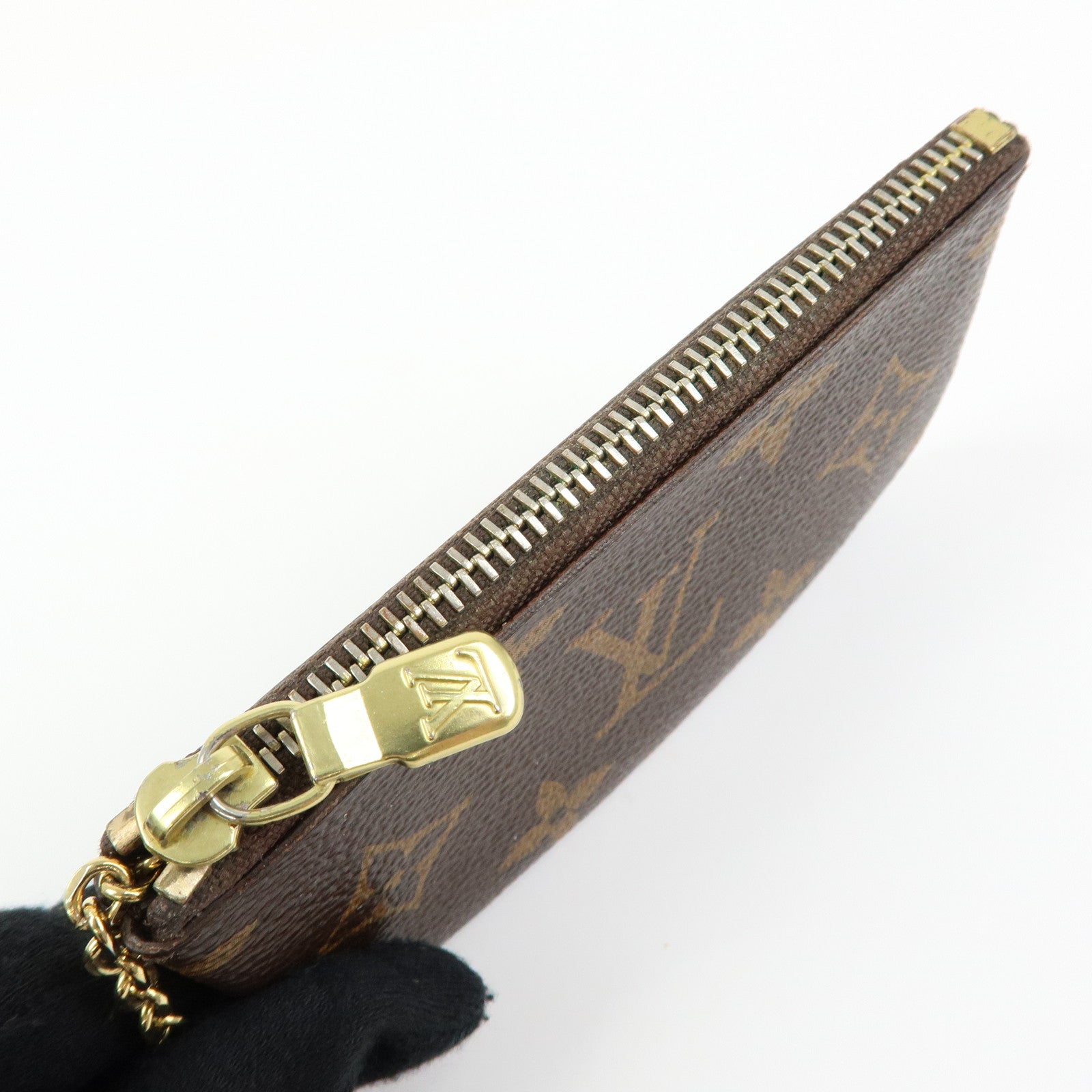 Louis Vuitton Monogram Pochette Cles Coin Case Key Case M62650