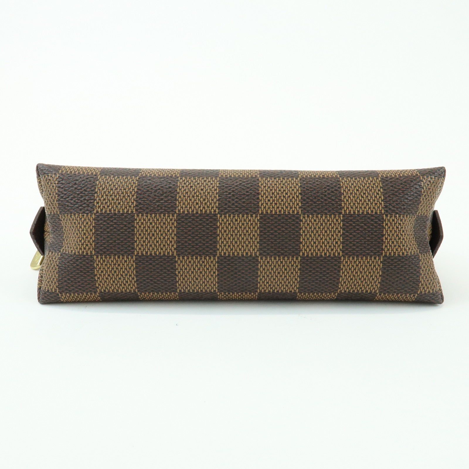 Louis Vuitton Damier Pochette Cosmetic PM Pouch Damier Ebene N47516