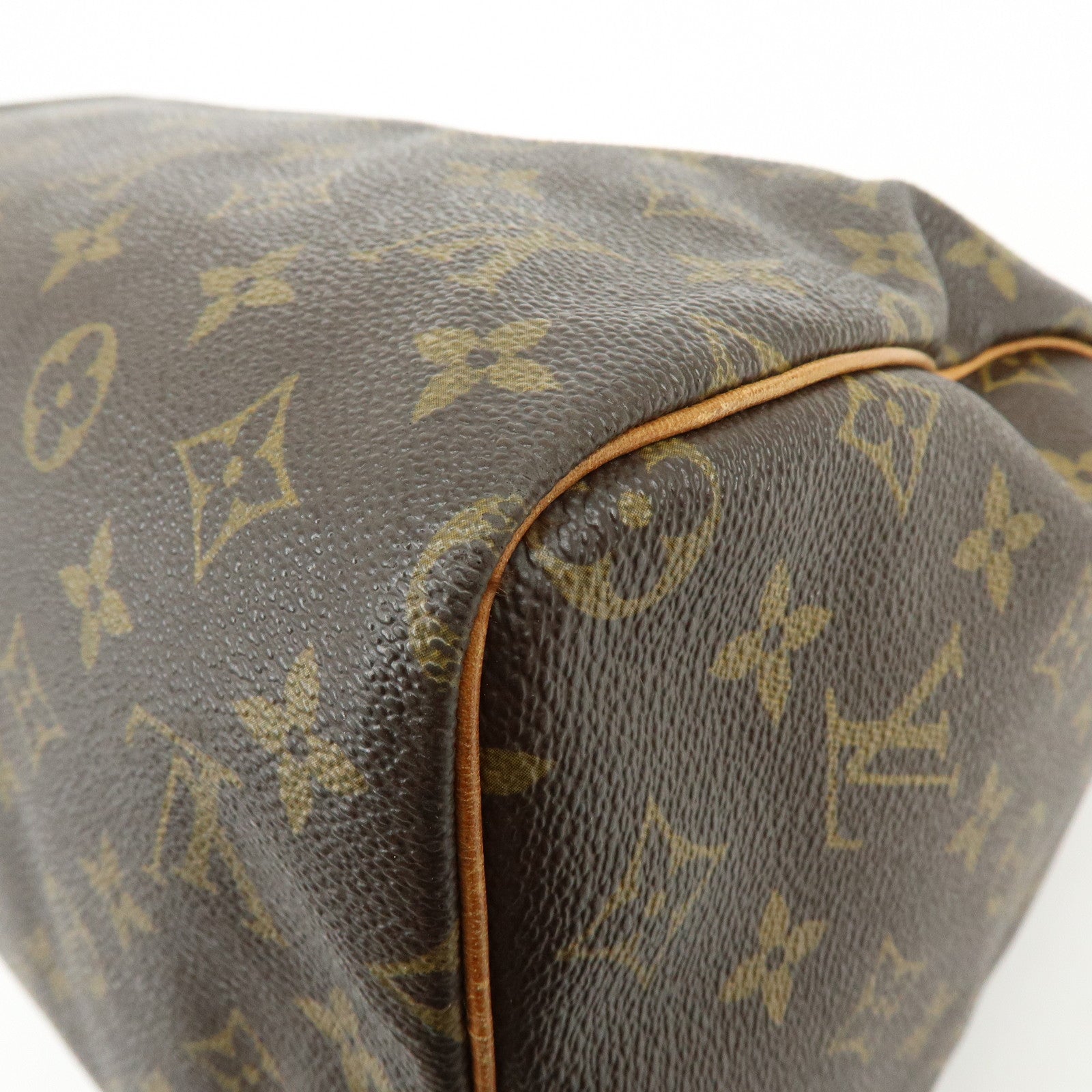 Louis Vuitton Monogram Speedy 30 Boston Bag Hand Bag Brown M41526