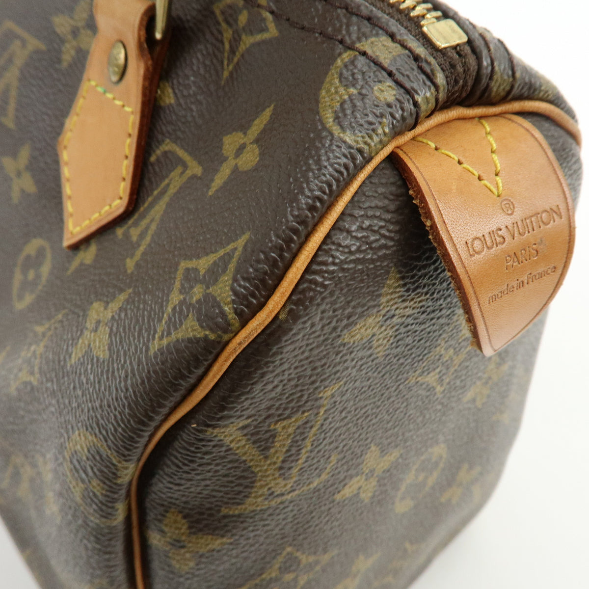 Louis Vuitton Monogram Speedy 25 Boston Bag Hand Bag Brown M41528