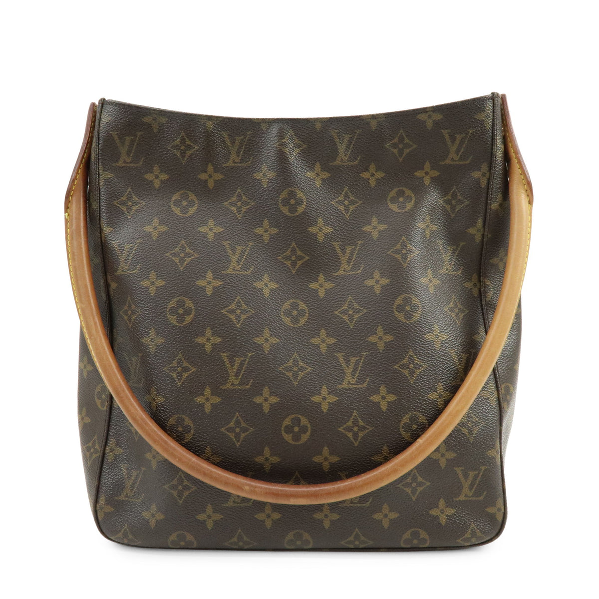 Louis Vuitton Monogram Looping GM Shoulder Bag Brown M51145