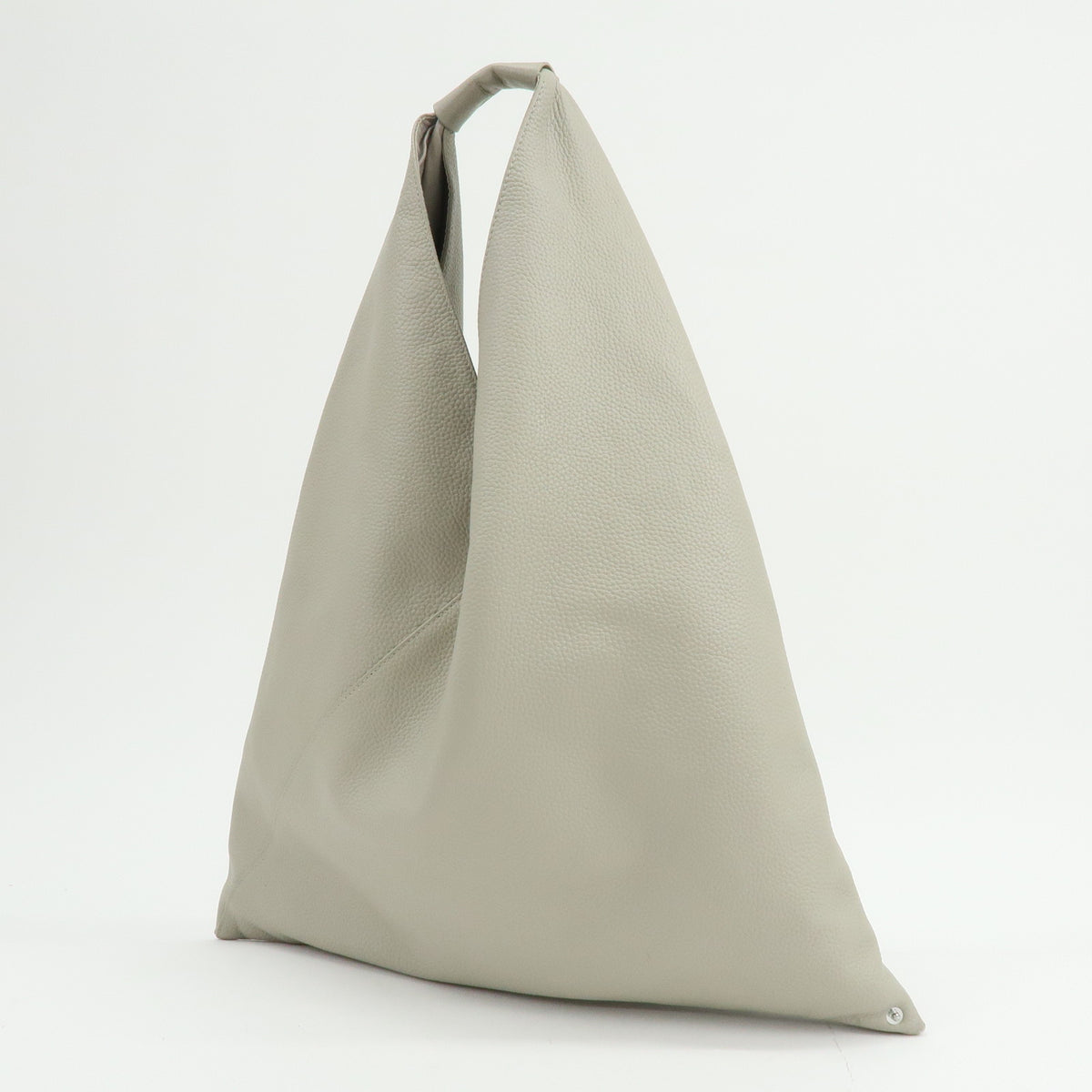 Maison Margiela MM6 Leather Japanese Tote Bag Shoulder Bag Grey