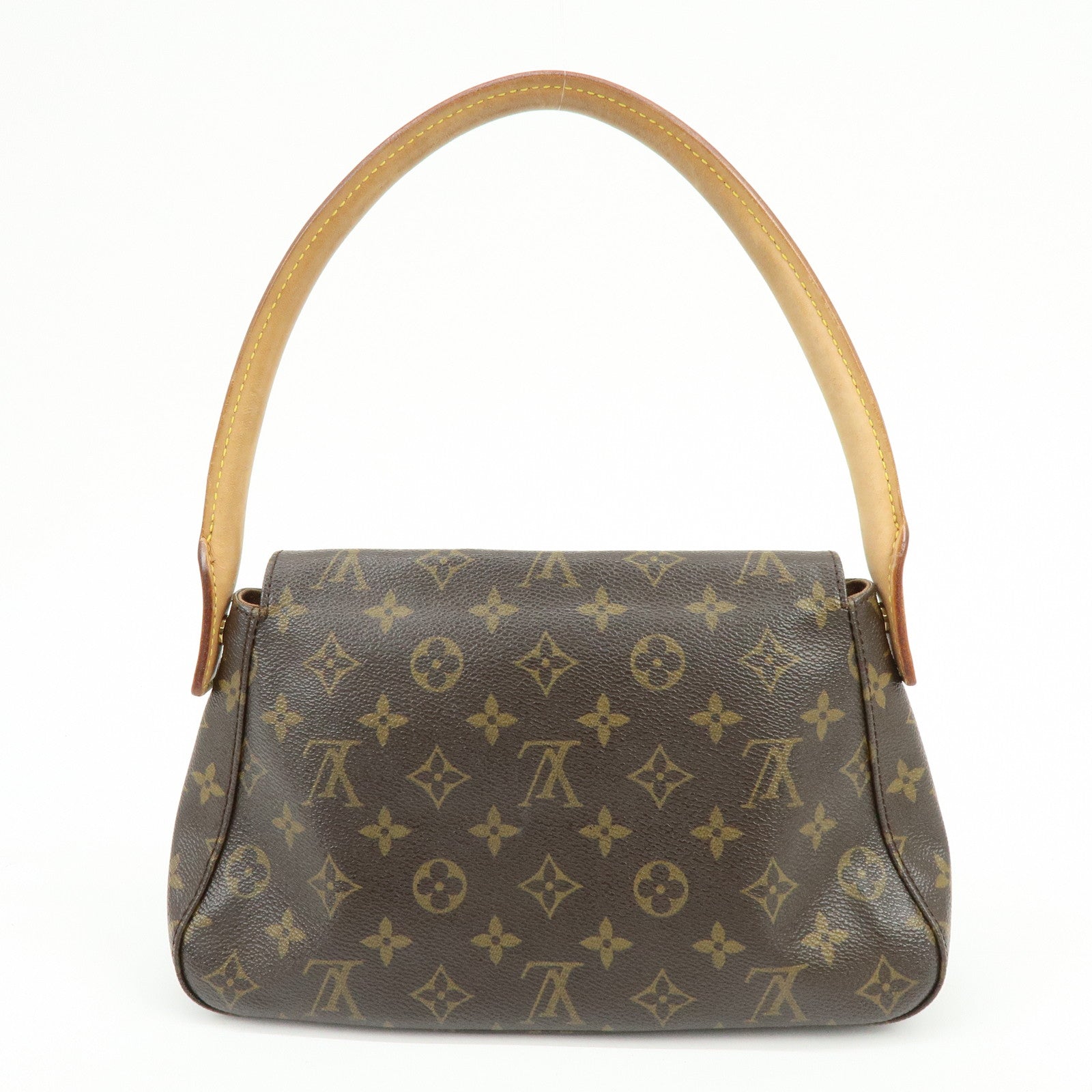 Louis Vuitton Monogram Mini Looping Shoulder Bag Brown M51147