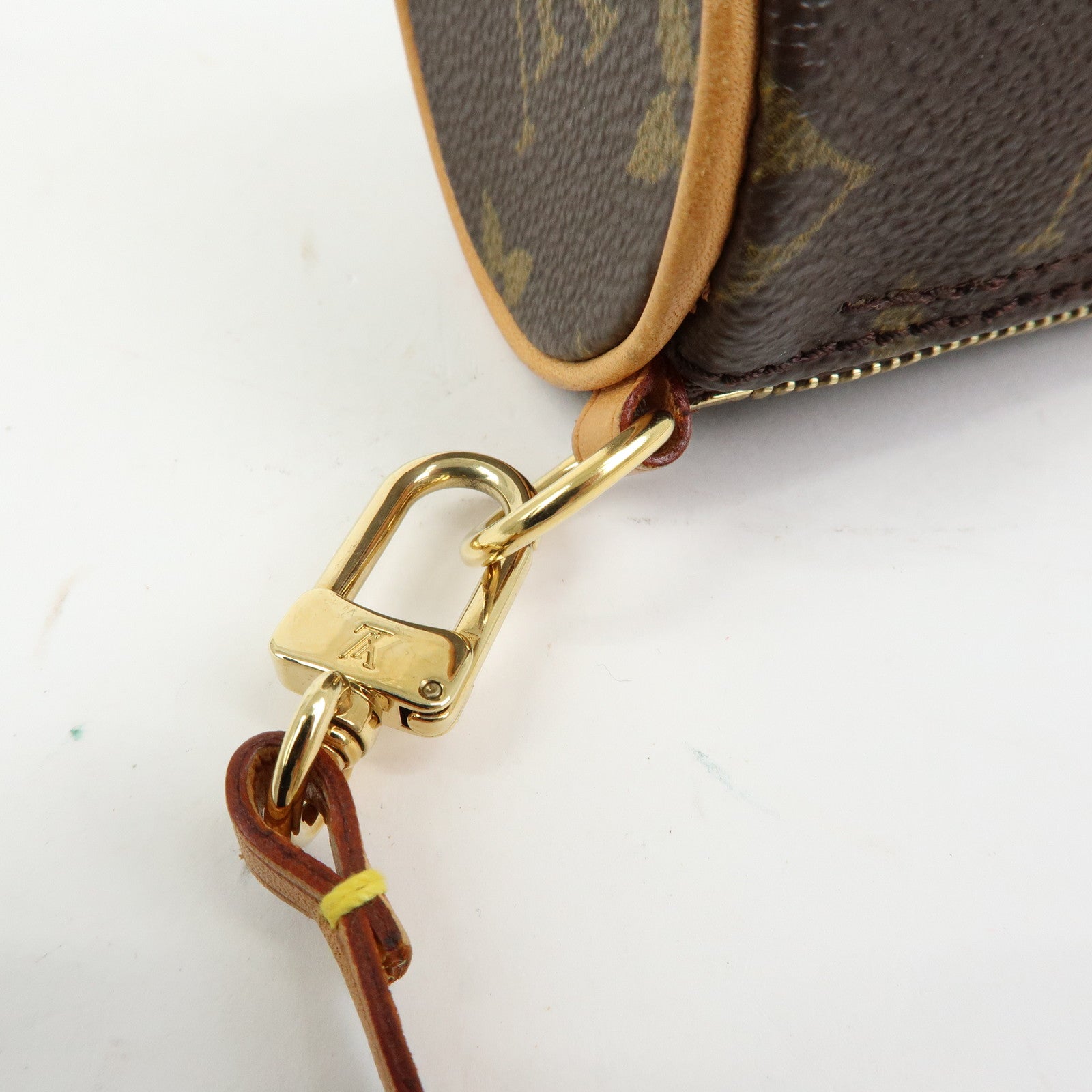 Louis Vuitton Monogram Mini Pouch for Papillon Bag Brown