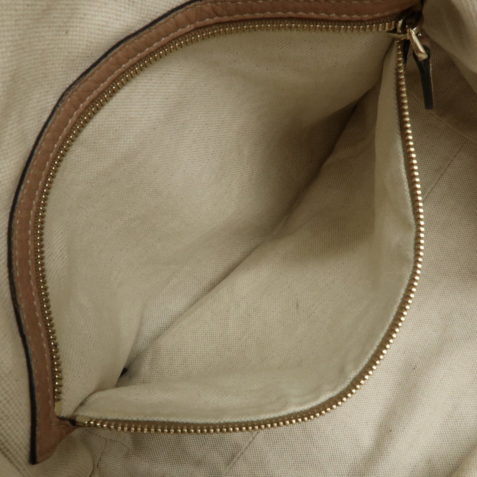GUCCI Bamboo Leather Shoulder Bag Hand Bag Pink Beige 269949