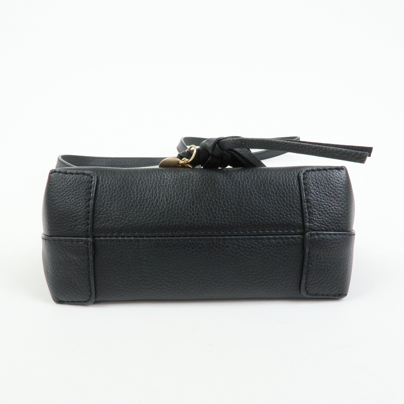 Chloe See By Chloe Joan Leather Unborn Calf 2Way Bag Leopard Black