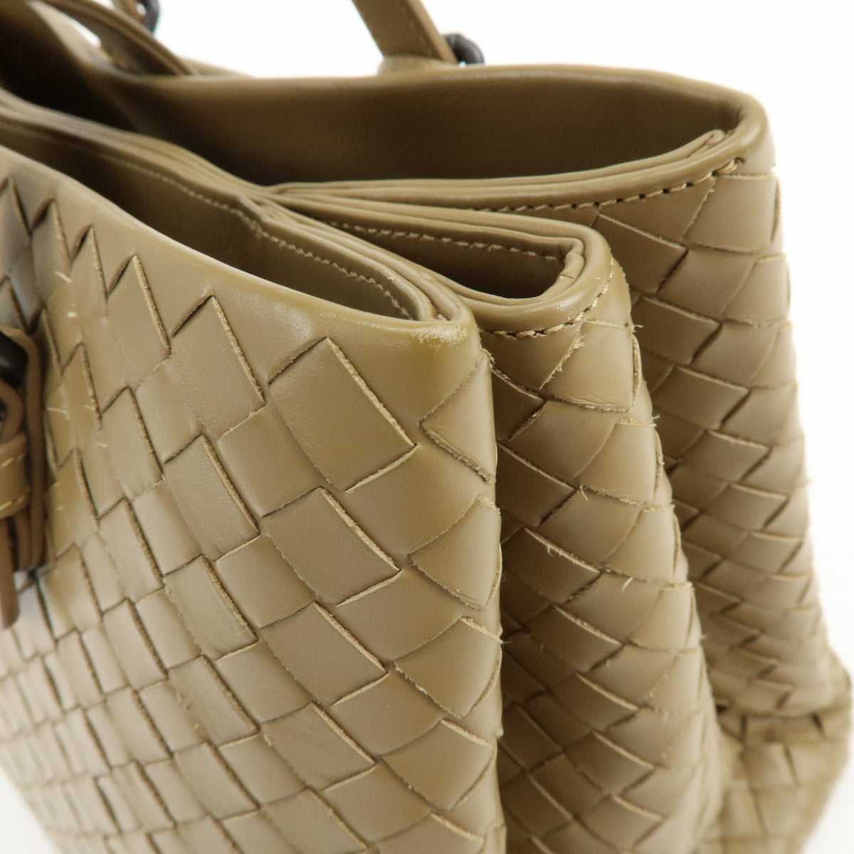 BOTTEGA VENETA Intrecciato Roma 2Way Bag Hand Bag Beige B04296879H