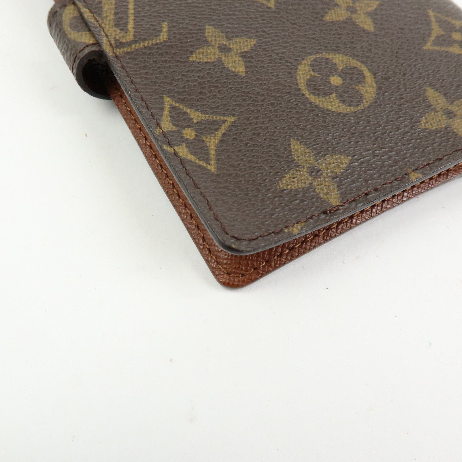 Louis Vuitton Monogram Agenda PM Planner Cover Brown R20005