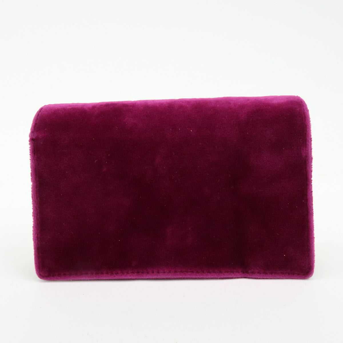 GUCCI Dionysus Super Mini Bag Velvet Chain Shoulder Bag Purple 476432