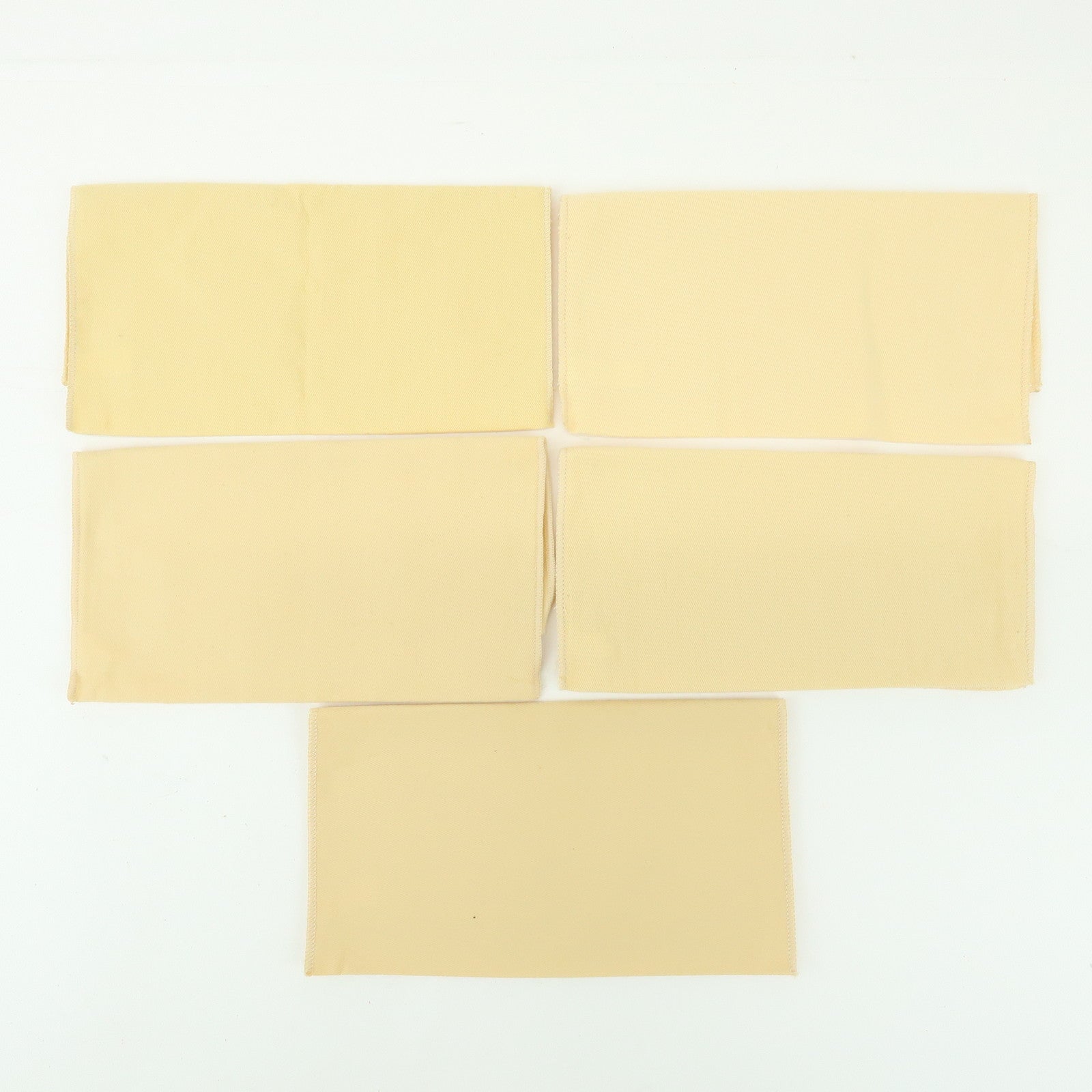 Loiuis Vuitton Set Of 20 Dust Bag Flap Style Beige