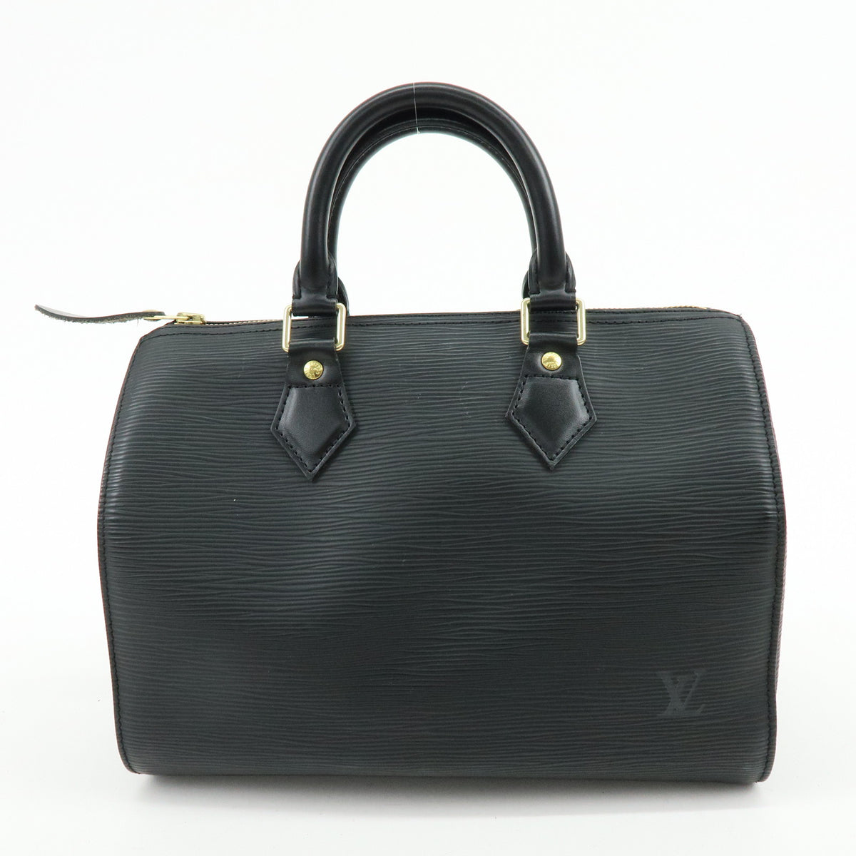Louis Vuitton Epi Leather Speedy 25 Hand Bag Boston Bag Noir M59032