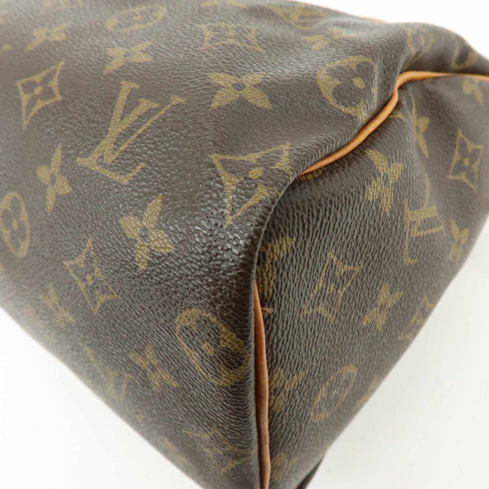 Louis Vuitton Monogram Speedy 25 Boston Bag Hand Bag Brown M41528