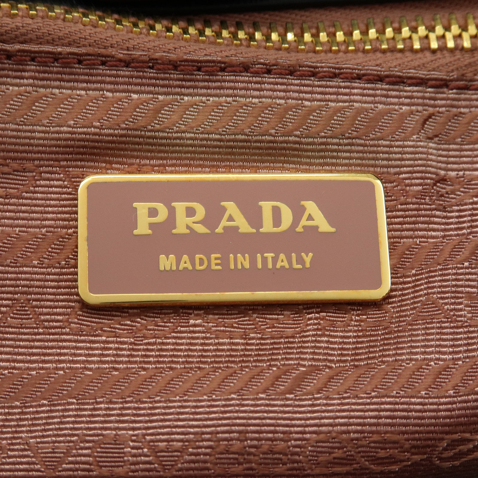 PRADA Nylon Leather Ribbon 2Way Bag Hand Bag Shoulder Bag Black