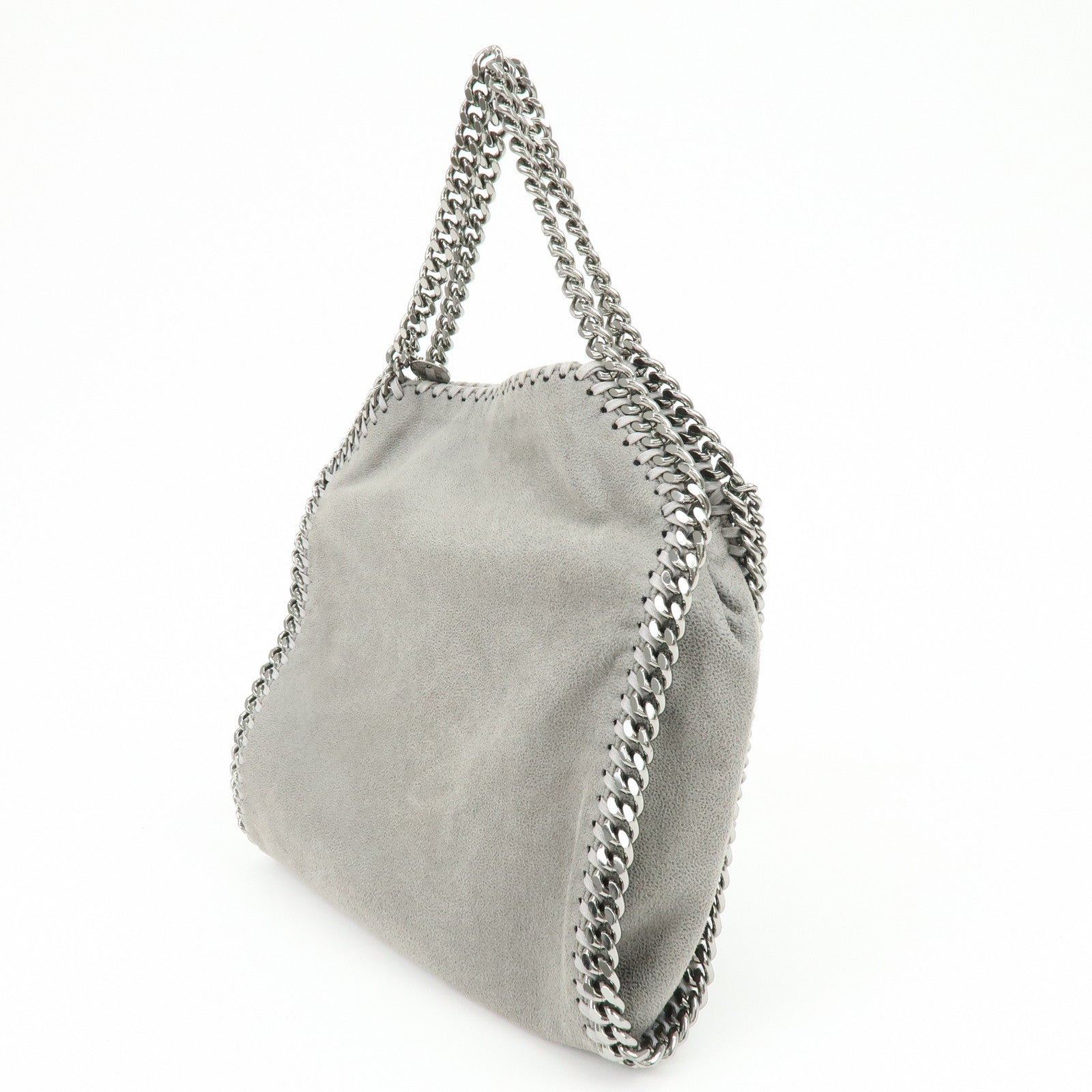 STELLA MCCARTNEY Falabella Faux Leather 2Way Bag Grey 371223