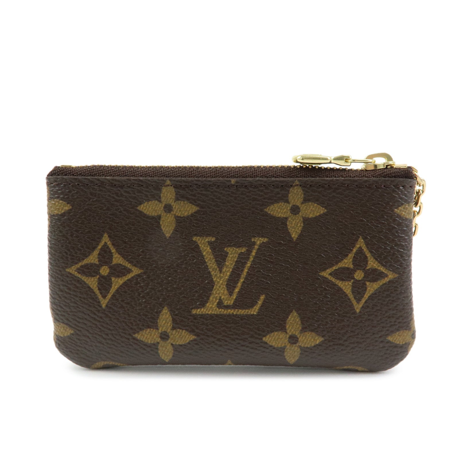 Louis Vuitton Monogram Pochette Cles Coin Case Key Case M62650