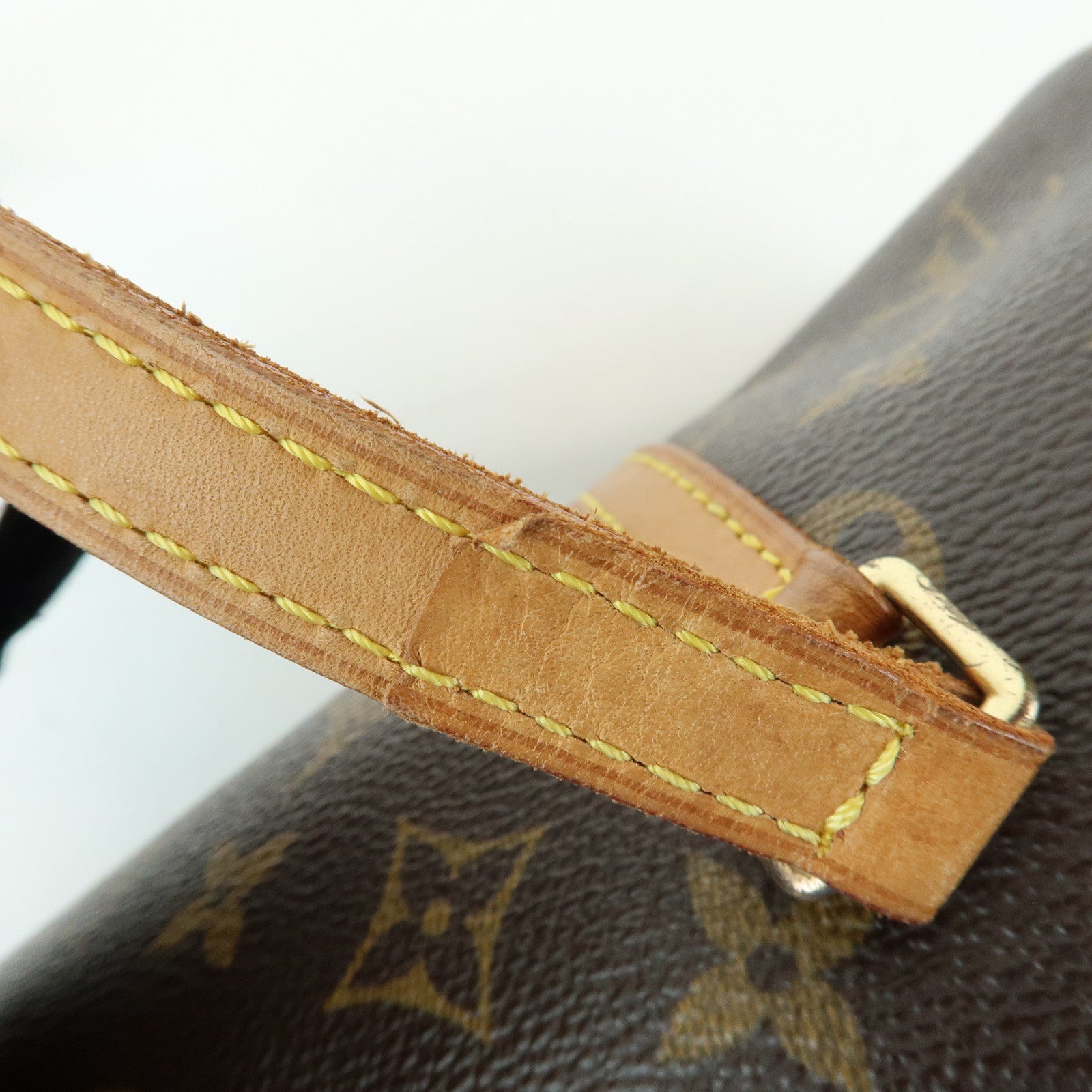 Louis Vuitton Monogram Canvas Leather Papillon 30 Brown M51385