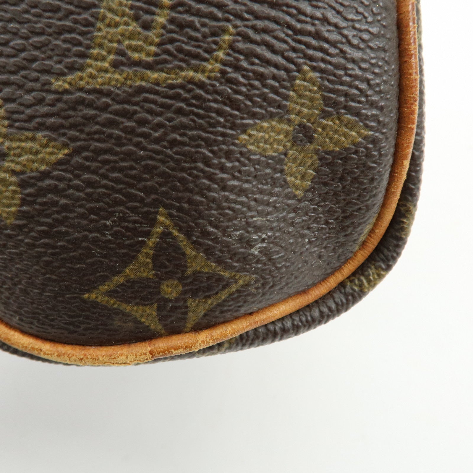 Louis Vuitton Monogram Canvas Mini Speedy Hand Bag & Strap M41534