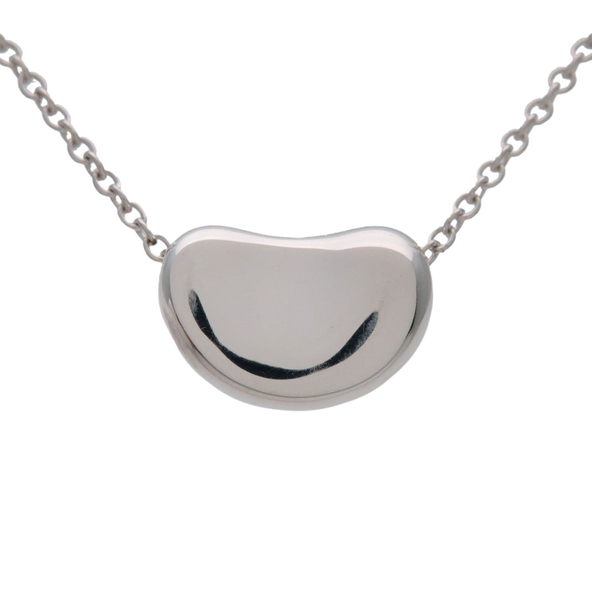 Tiffany & Co Bean Necklace Small SV925 Silver