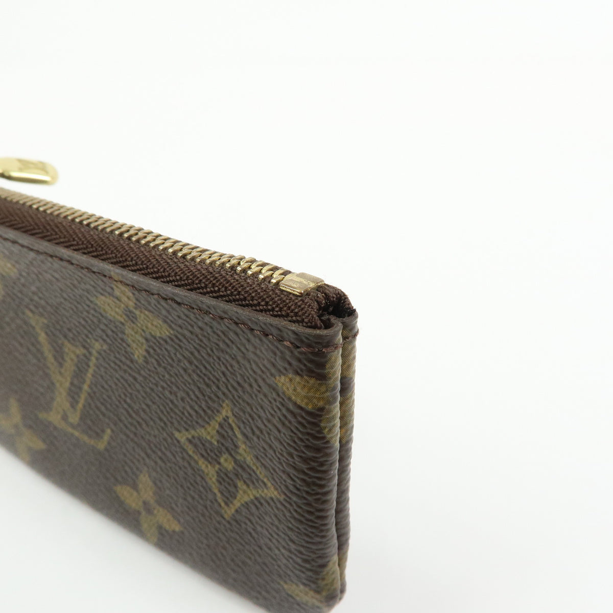 Louis Vuitton Monogram Pochette Cles Coin Case Key Case M62650