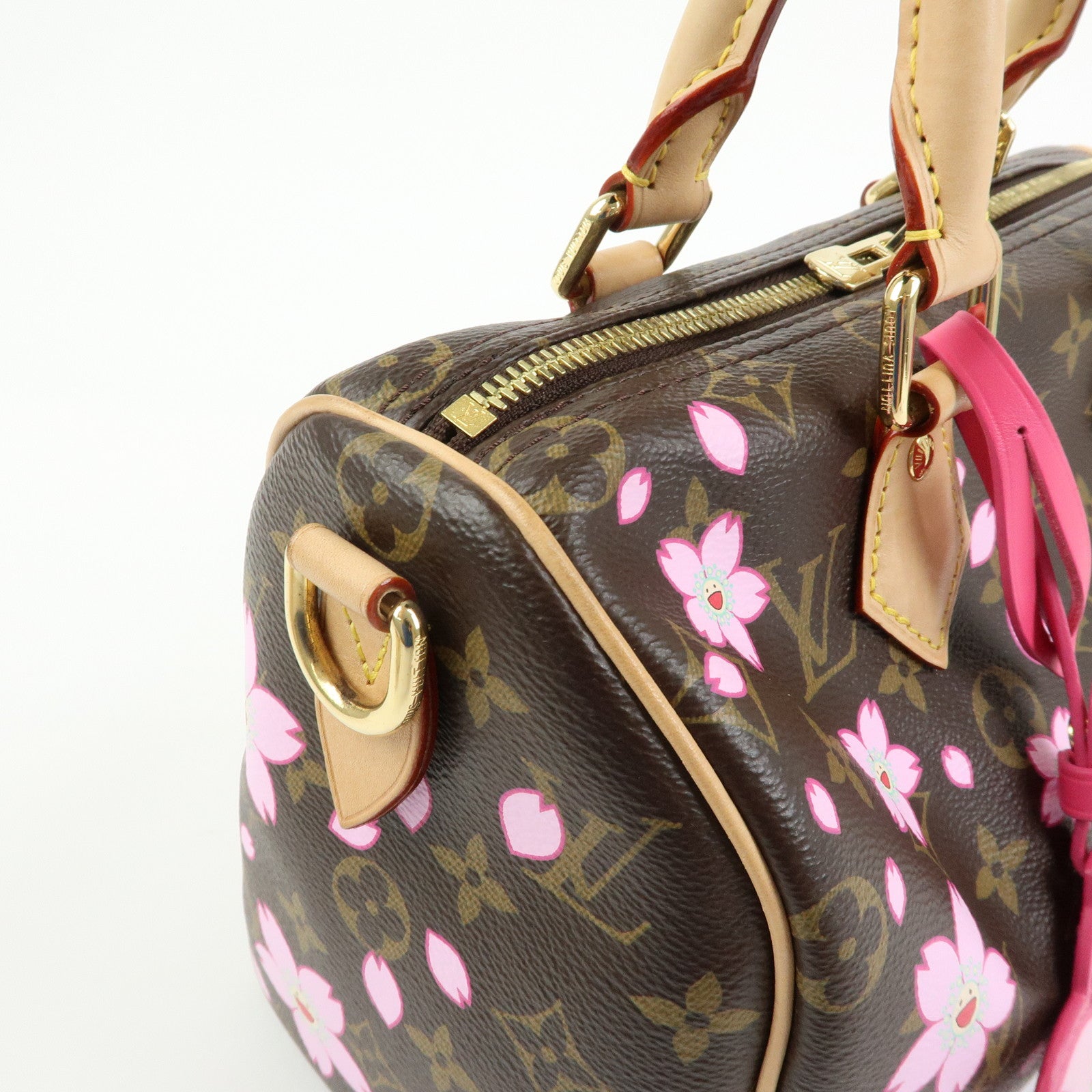 Louis Vuitton Monogram Murakami Speedy Bandouliere 25 Brown M14174