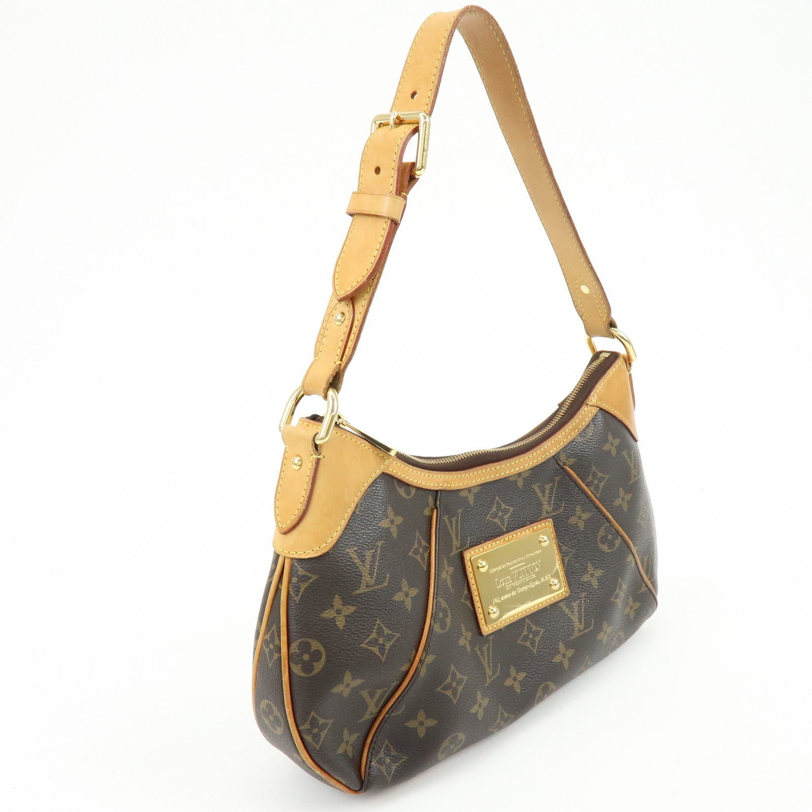 Louis Vuitton Monogram Thames PM Shoulder Bag Hand Bag Brown M56384