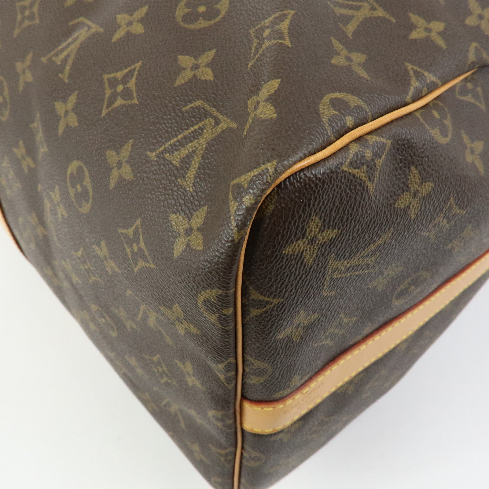 Louis Vuitton Monogram Keep All Bandouliere 55 Boston Bag M41414