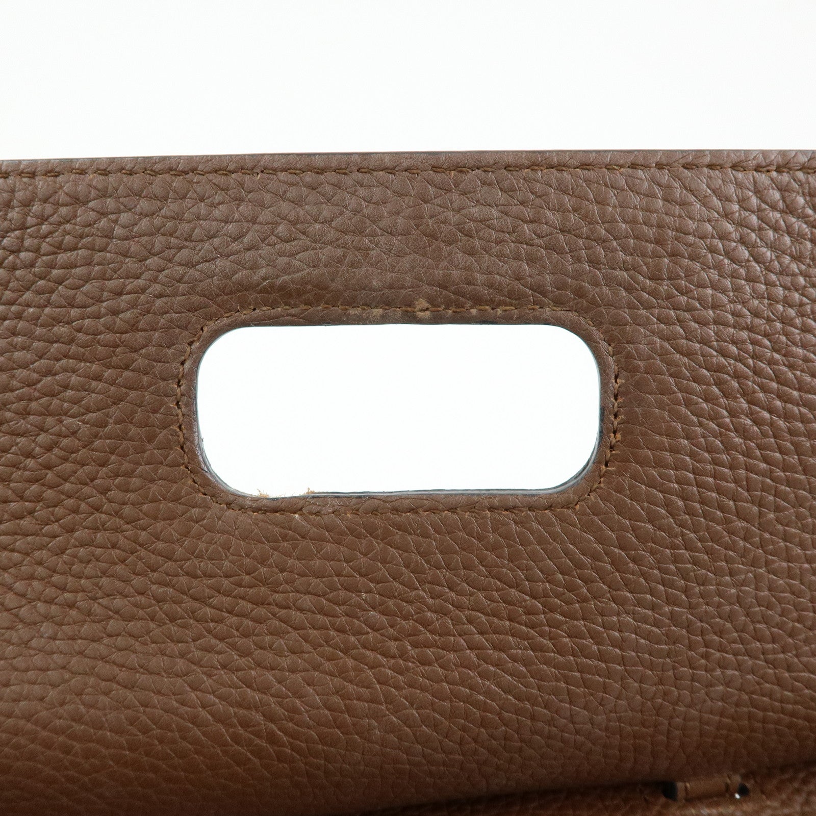 GUCCI Bamboo Daily Medium Leather 2Way Bag Limited Edition Brown 392013