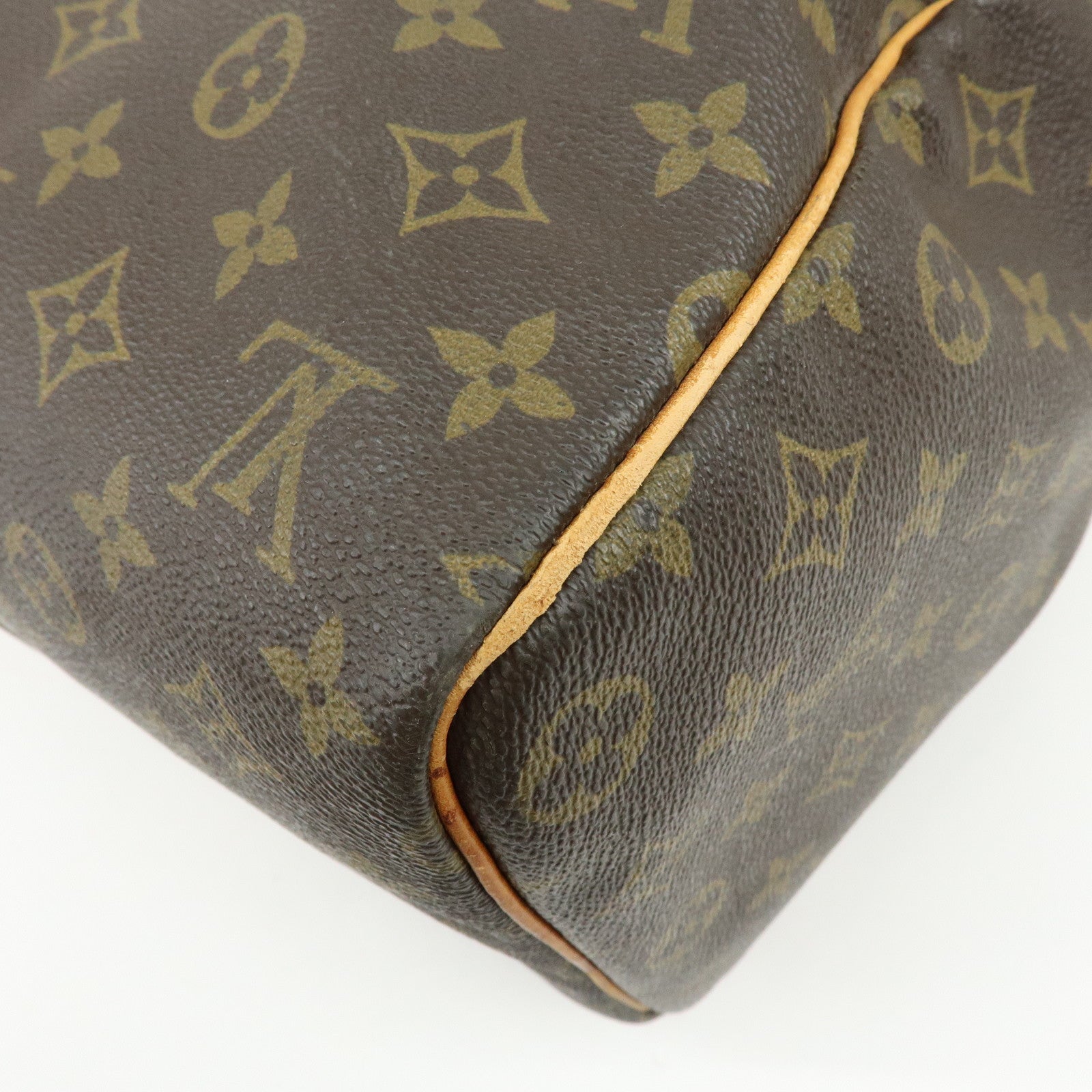 Louis Vuitton Monogram Keep All Bandouliere 45 Boston Bag Brown M41418