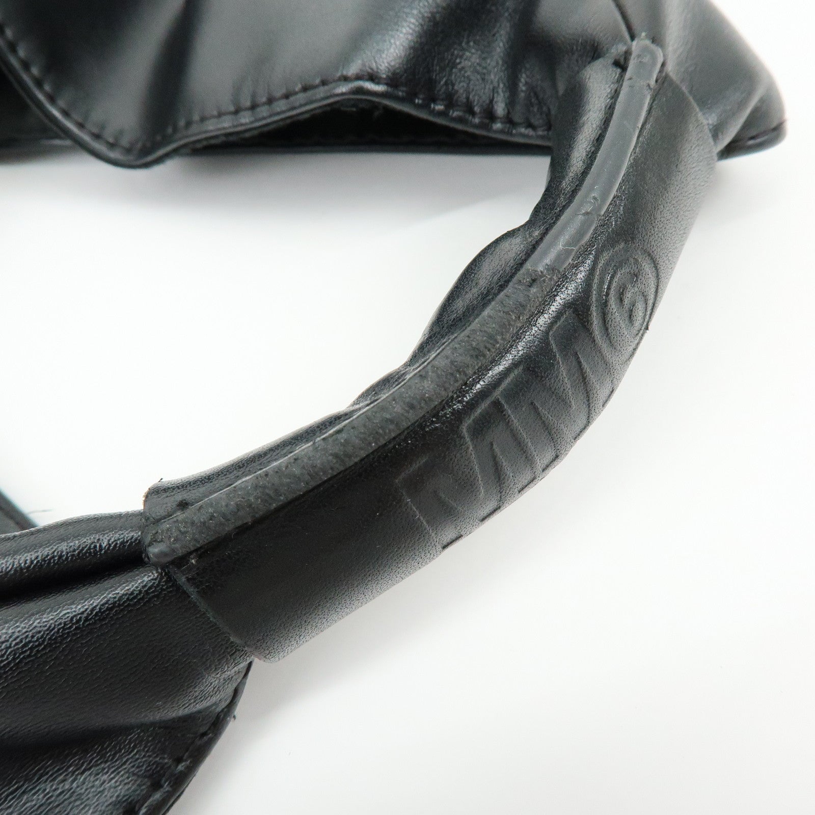 Maison Margiela MM6 Japanese Faux Leather Hand Bag Black