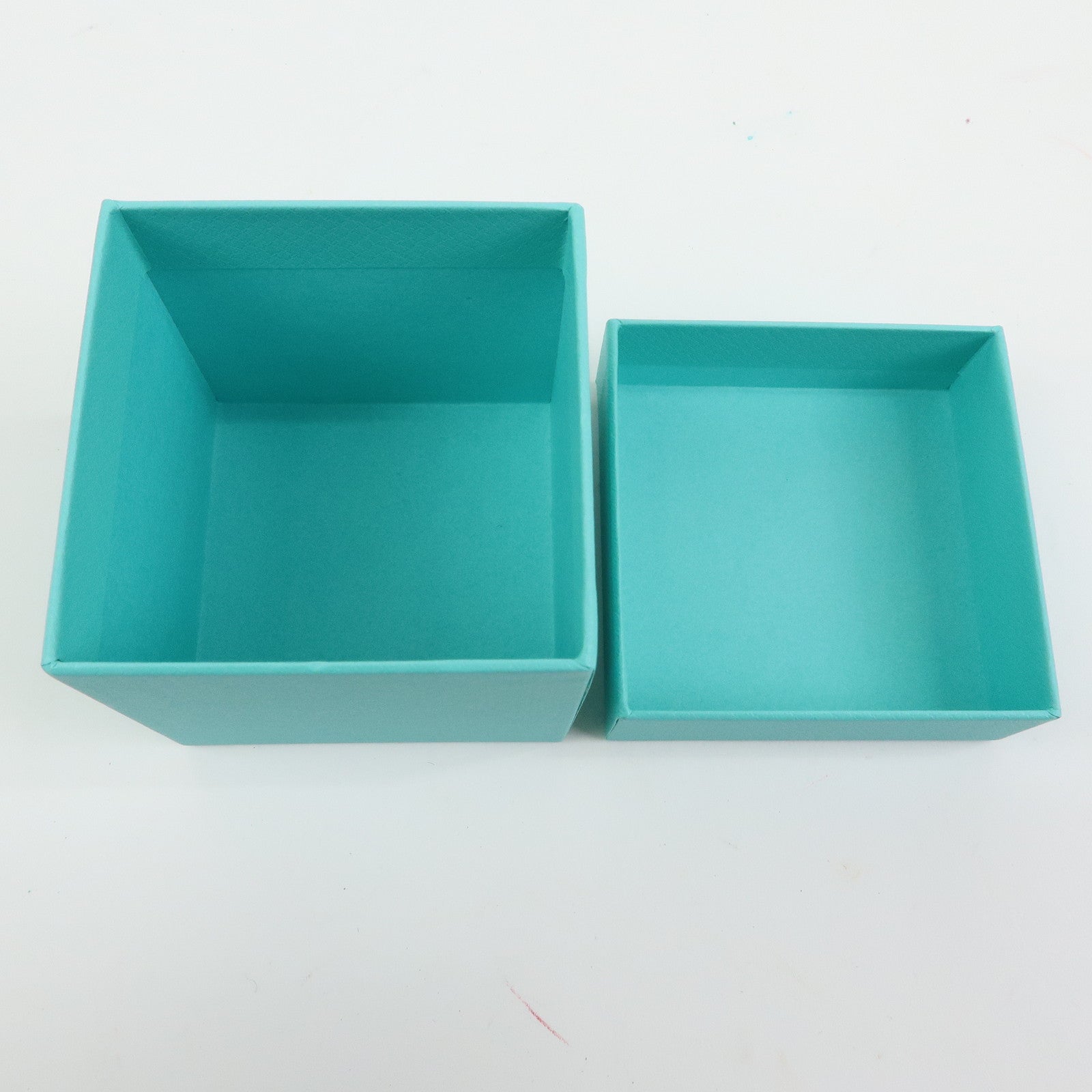 Tiffany&Co. Set of 3 Jewelry Box For Pair Ring Tiffany Blue