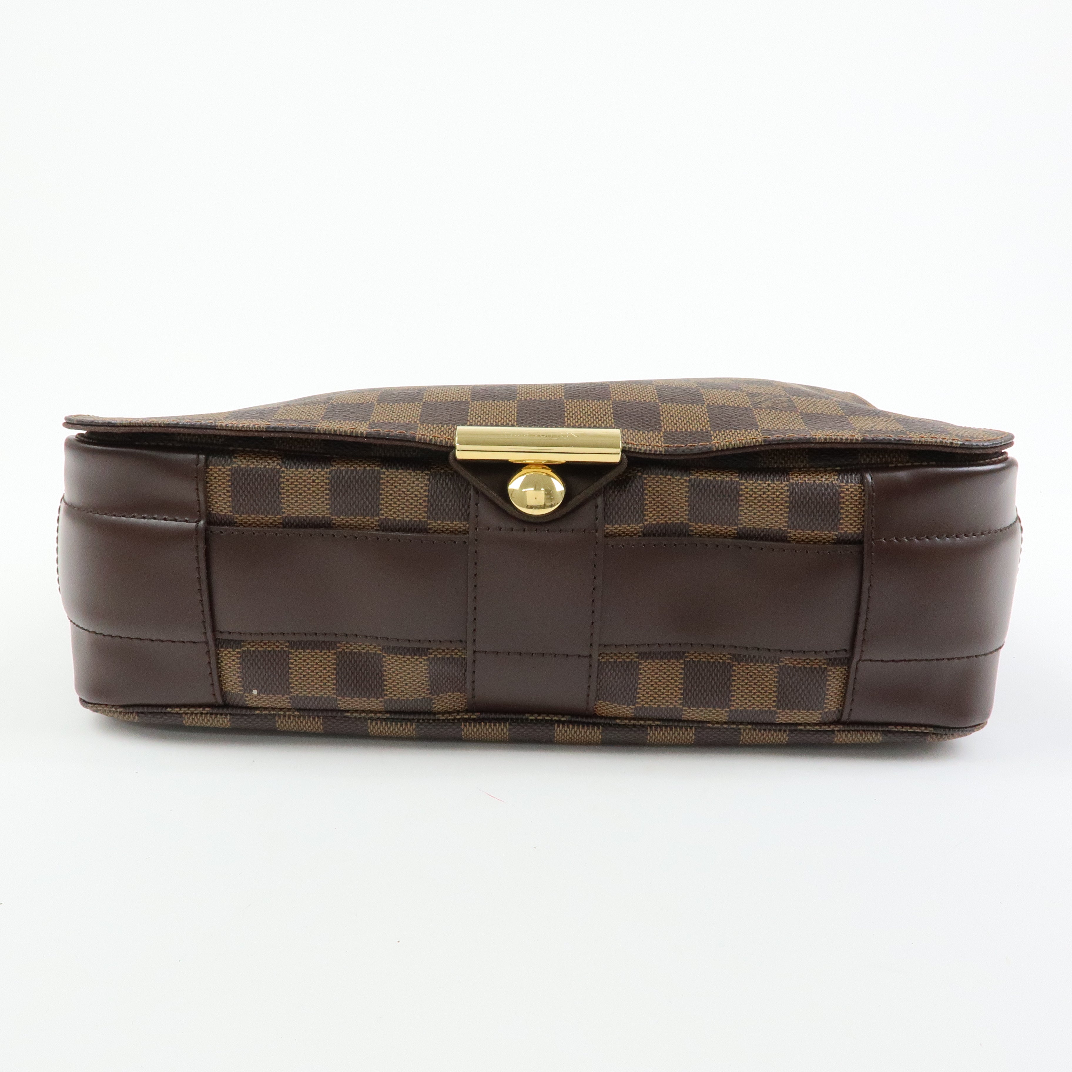 Louis Vuitton Damier Ebene Bastille Canvas Shoulder Bag N45258
