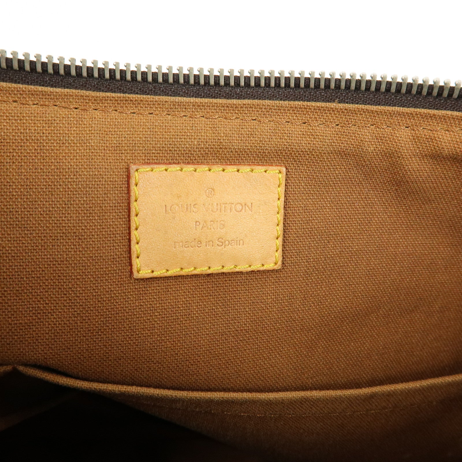 Louis Vuitton Monogram Tulum GM Shoulder Bag Brown M40075
