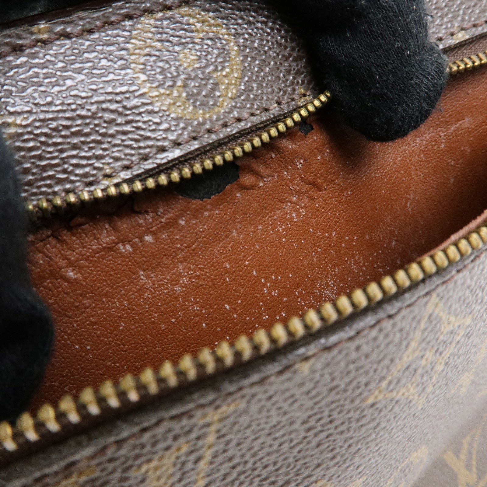 Louis Vuitton Monogram Canvas Enghien Shoulder Bag Brown M51205