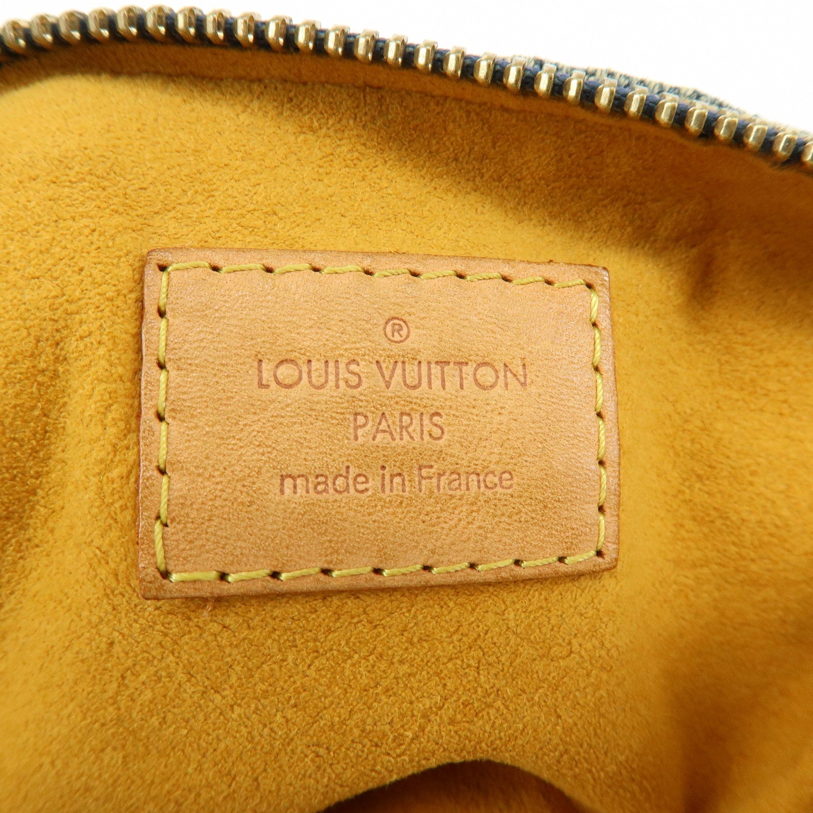 Louis Vuitton Monogram Denim Baggy PM 2Way Bag Shoulder Bag Blue M95049