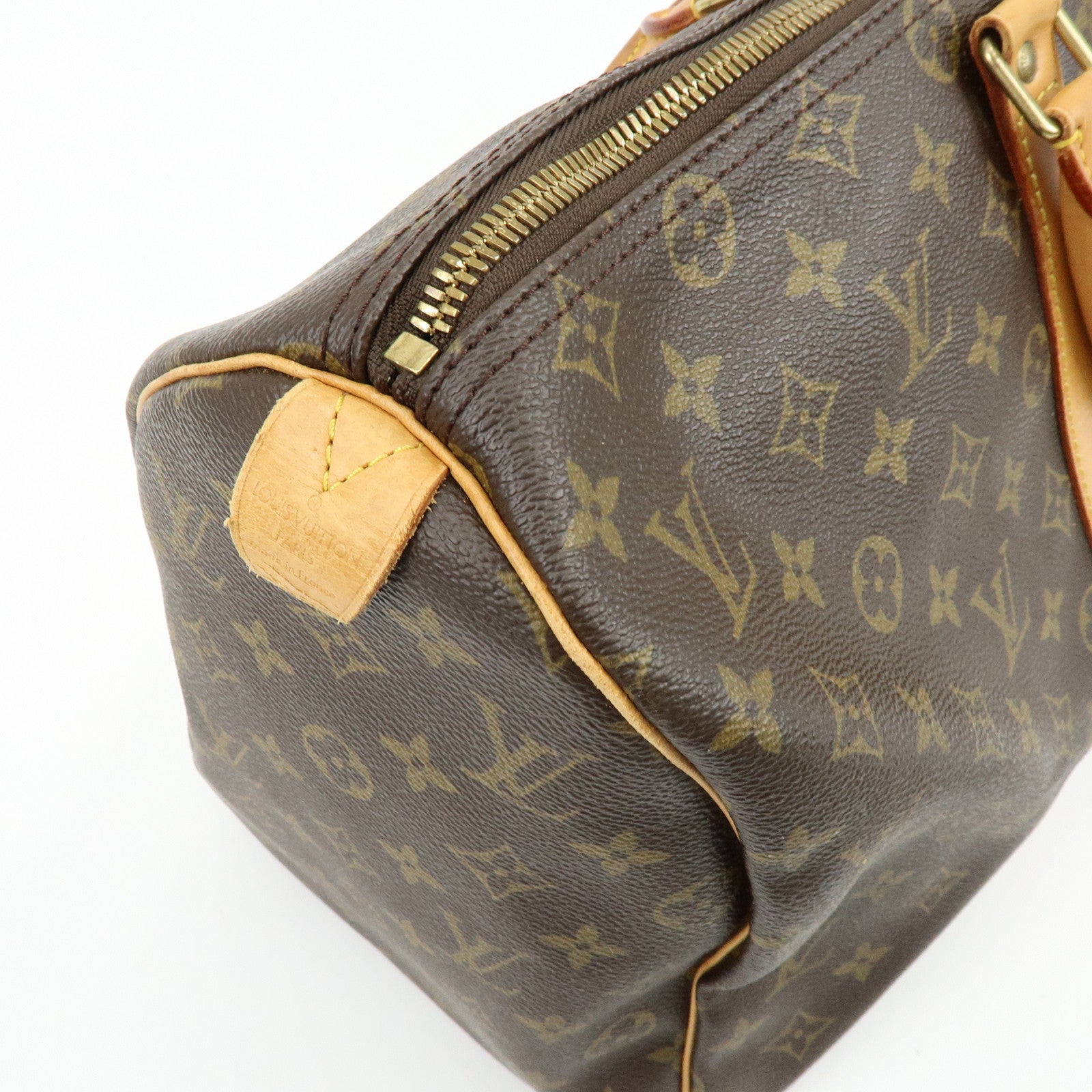 Louis Vuitton Monogram Keep All 45 Boston Bag Brown M41428