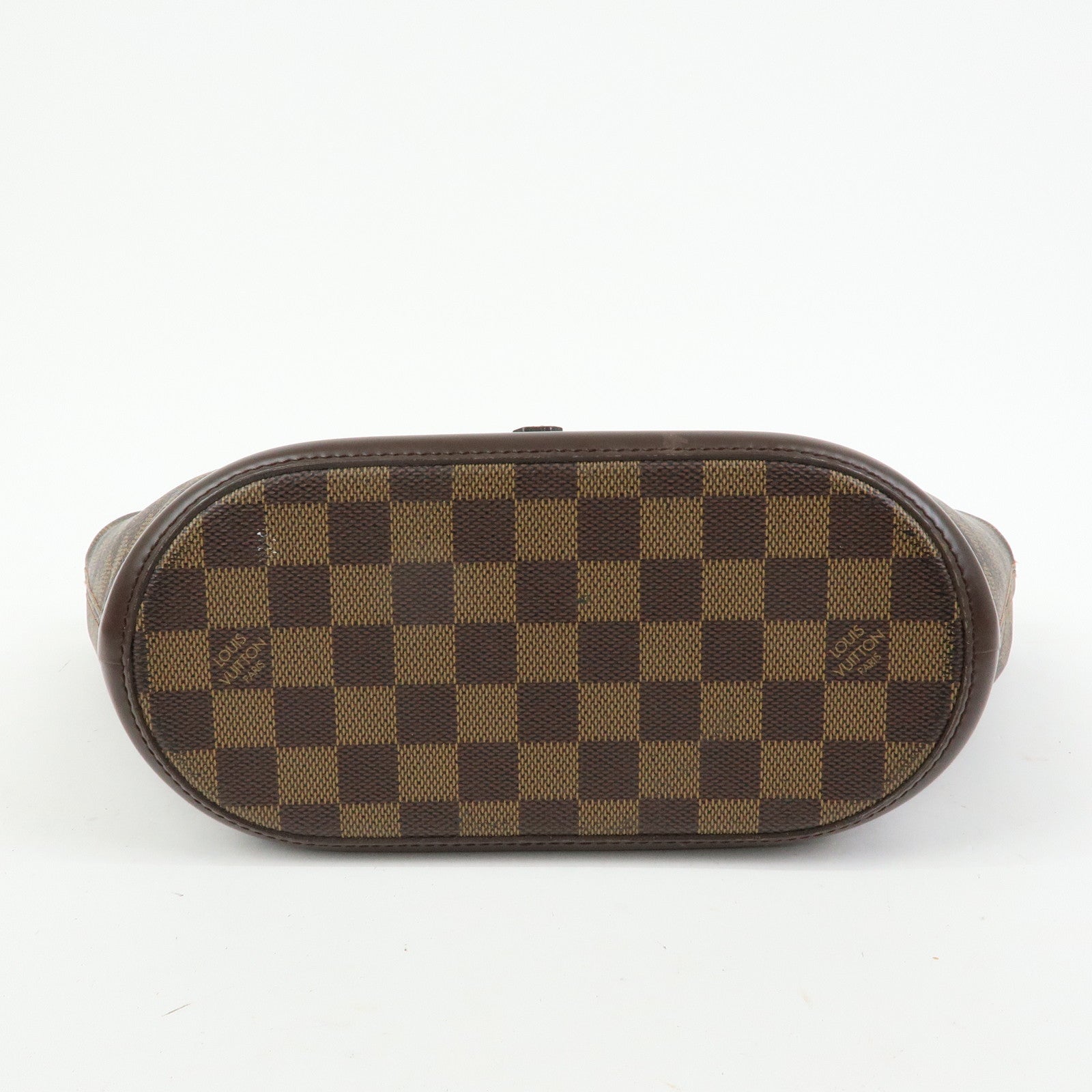 Louis Vuitton Manosque PM Damier Canvas Tote Bag Ebene N51121