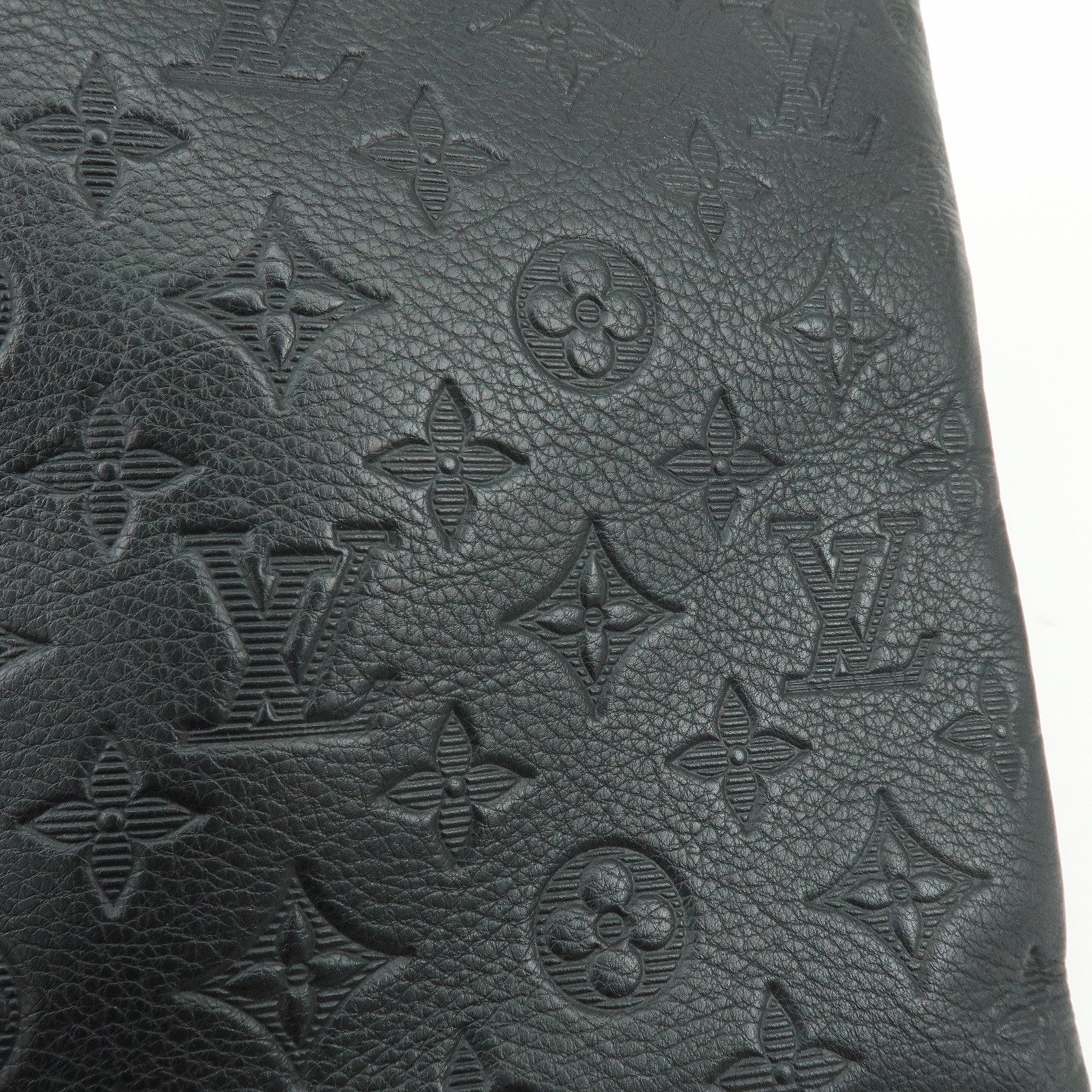 Louis Vuitton Monogram Shadow Leather Pochette To-Go Clutch Bag M81570