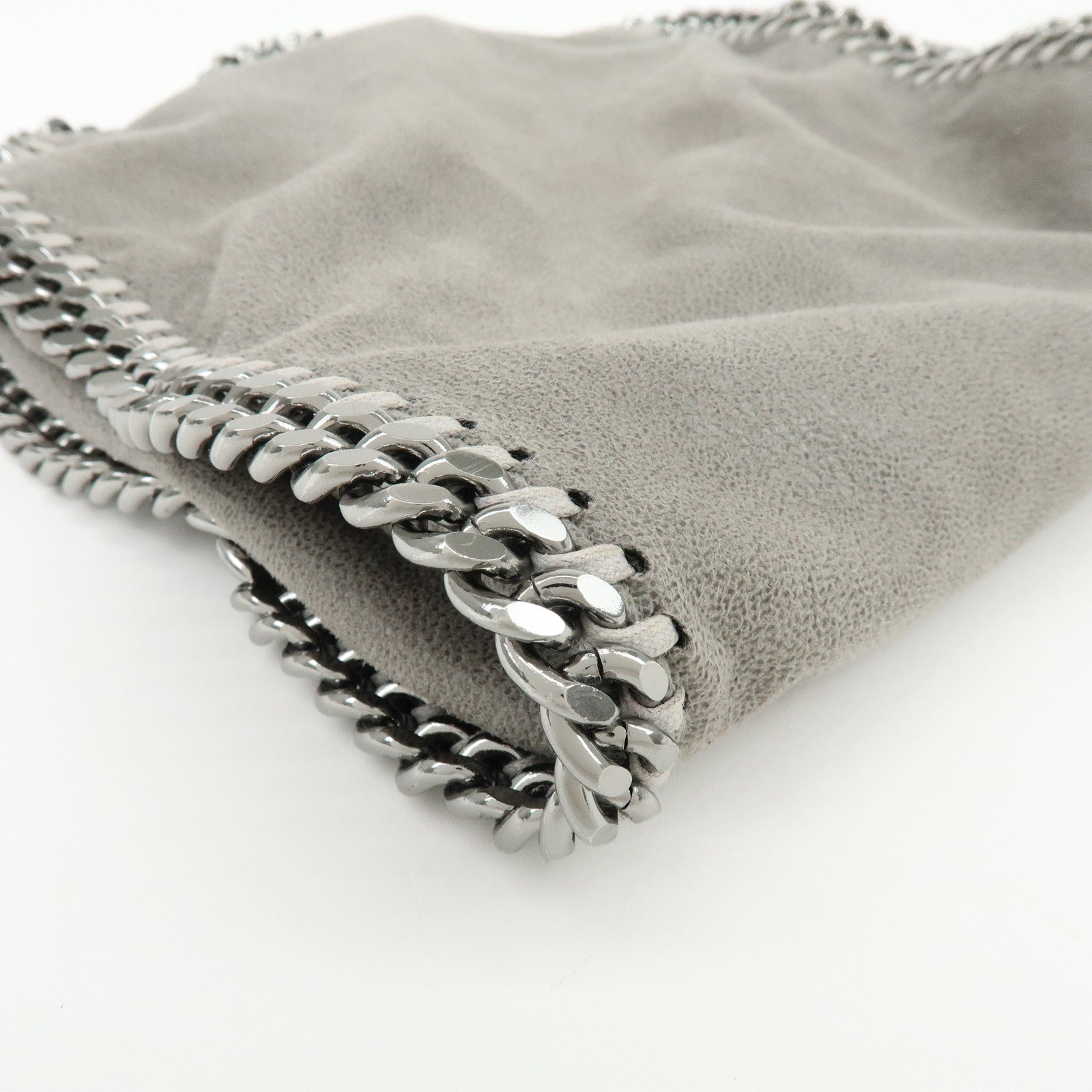 STELLA MCCARTNEY Falabella Faux Leather 2Way Bag Grey 371223