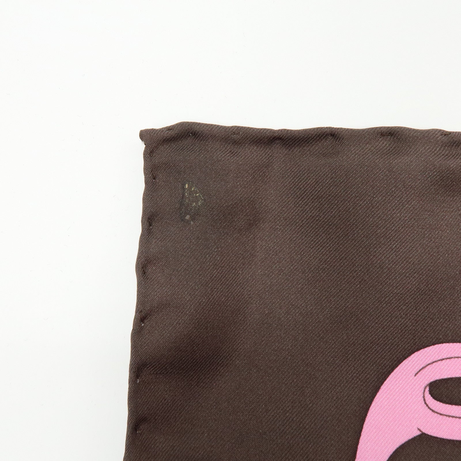 GUCCI Lot of 2 Silk 100% Scarf Black Red Yellow Pink Brown