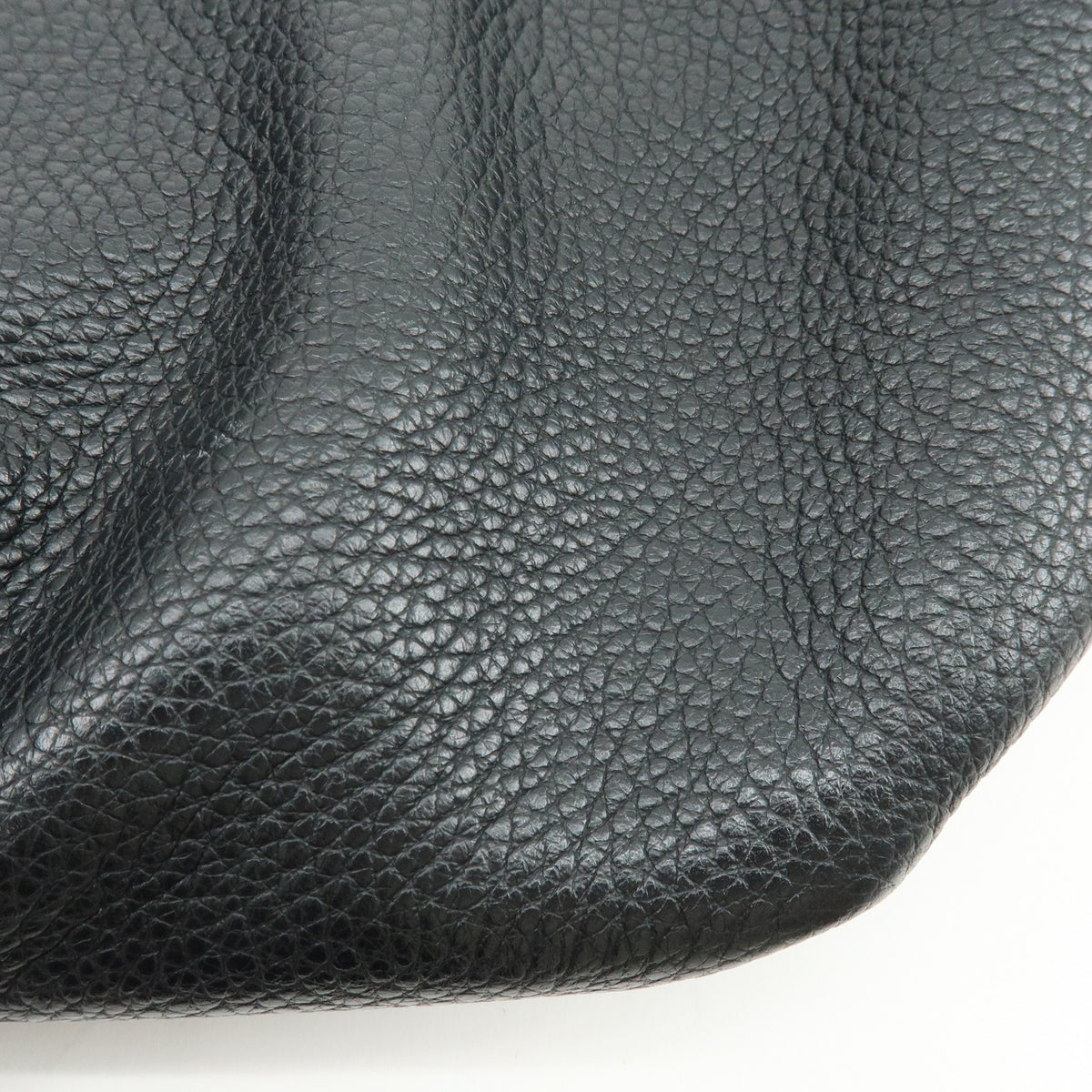 CELINE Bittersweet Leather Shoulder Bag Hand Bag Black