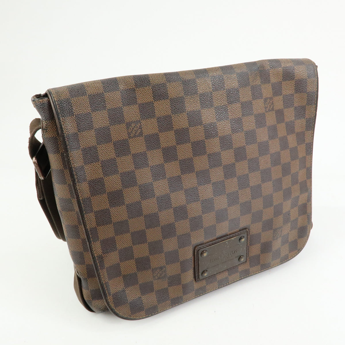 Louis Vuitton Damier Ebene Brooklyn Messenger Bag Brown N51211