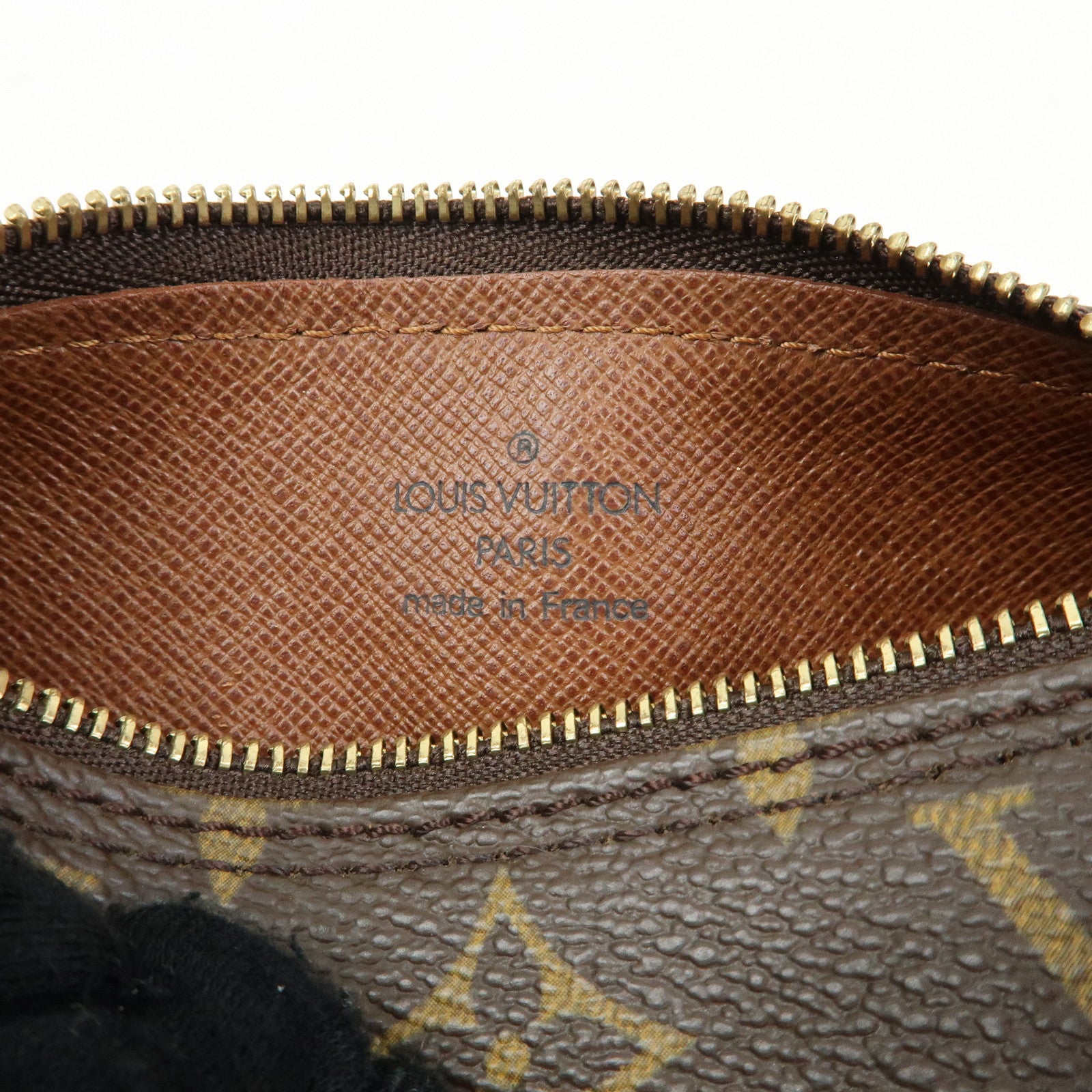 Louis Vuitton Monogram Mini Pouch for Papillon Bag Brown