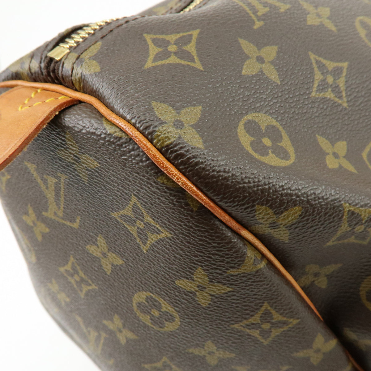Louis Vuitton Monogram Keep All 60 Boston Bag Brown M41422