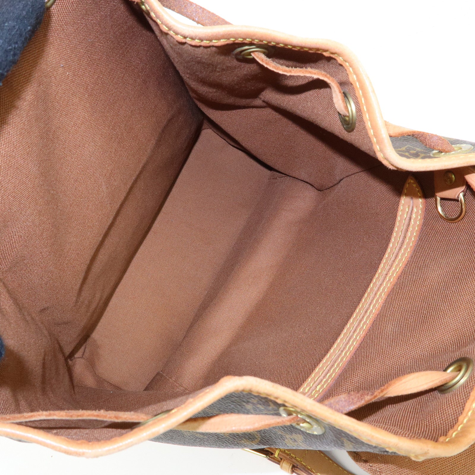 Louis Vuitton Monogram Canvas Montsouris MM Backpack Brown M51136