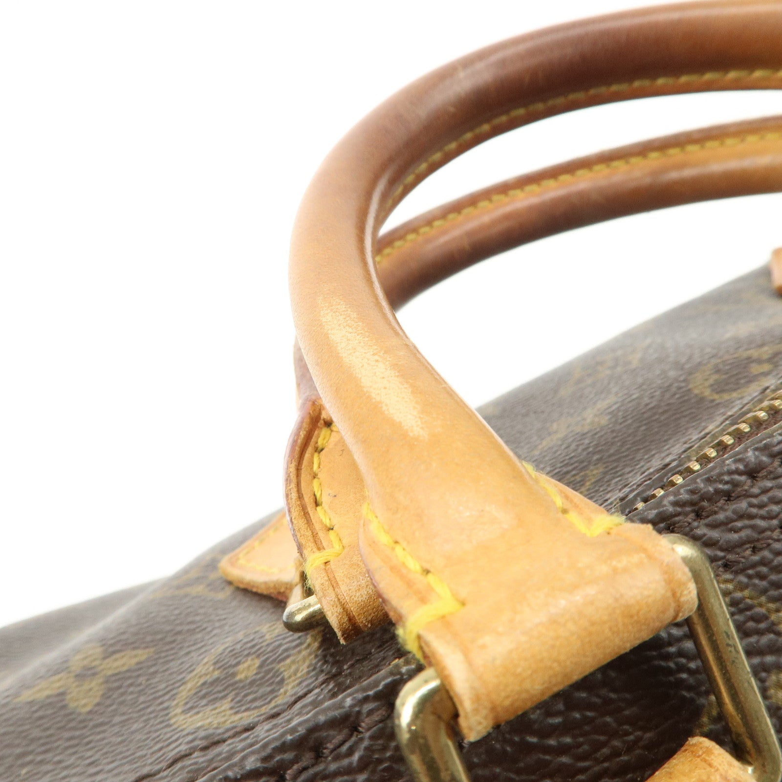 Louis Vuitton Monogram Speedy 30 Hand Bag Boston Bag M41526 Used