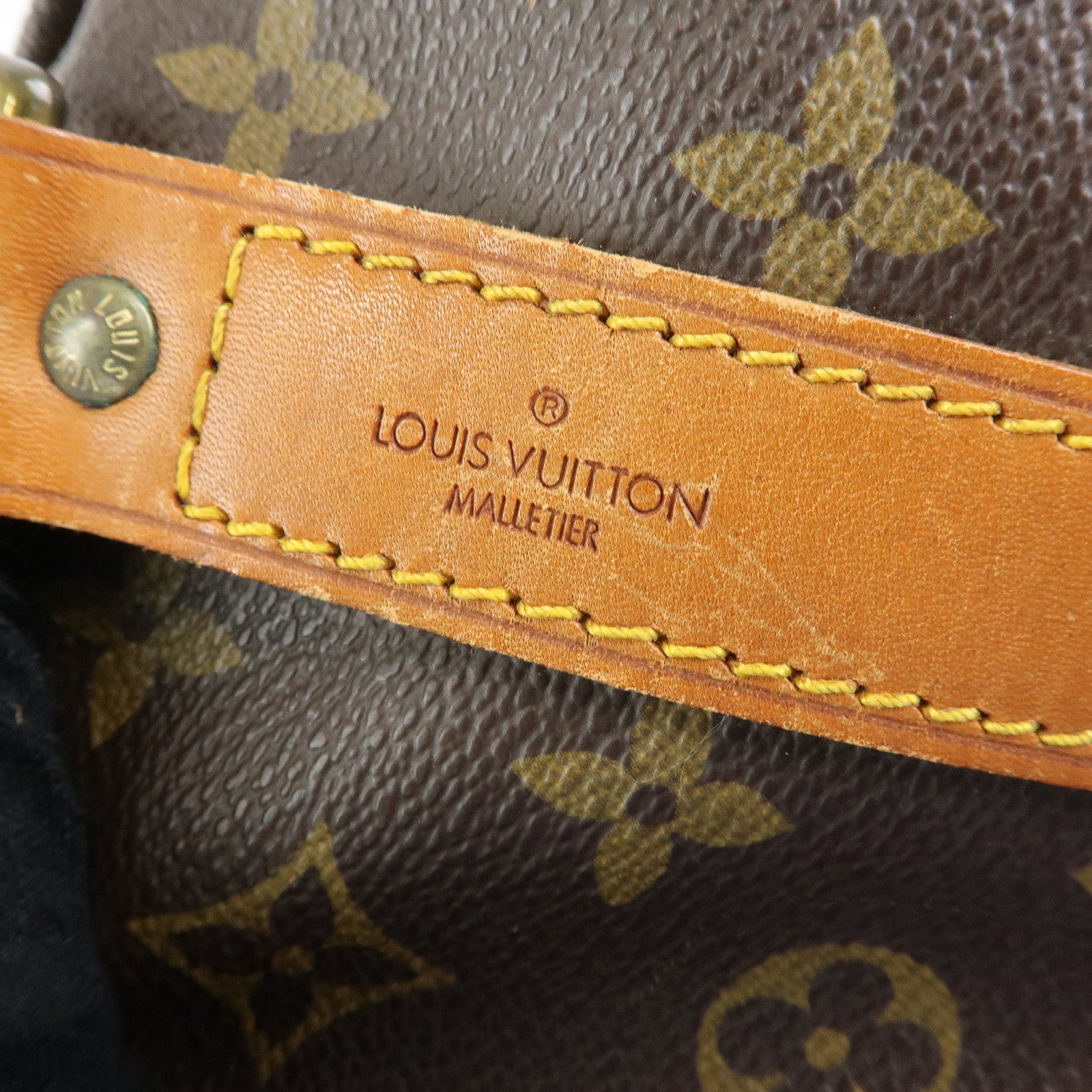 Louis Vuitton Monogram Keep All Bandouliere 45 Boston Bag M41418