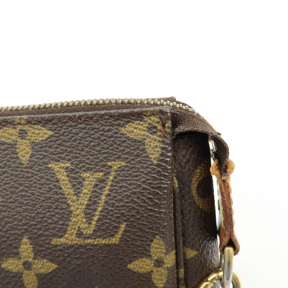 Louis Vuitton Monogram Pochette Accessoires Pouch Hand Bag M51980