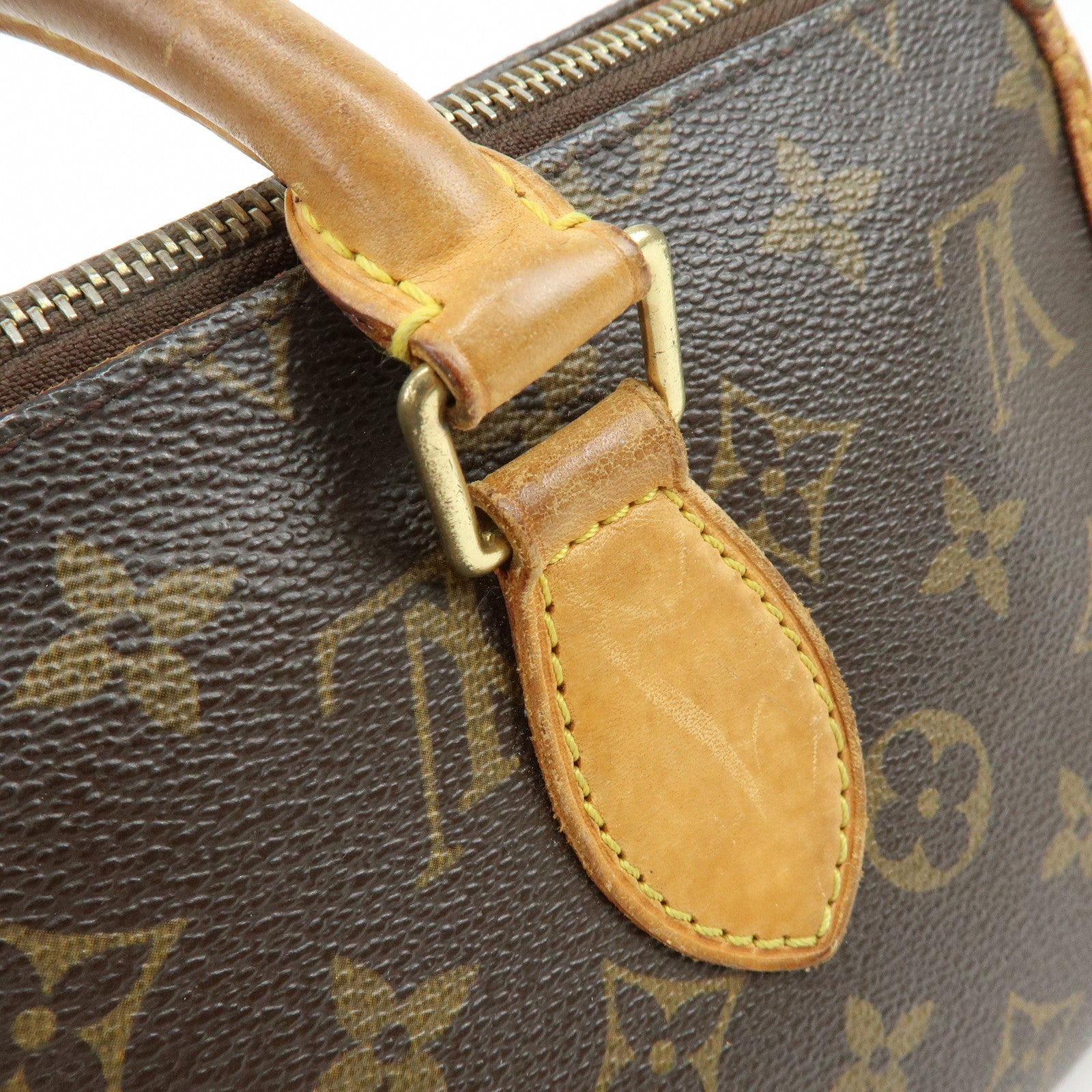 Louis Vuitton Monogram Popincourt Hand Bag Brown M40009