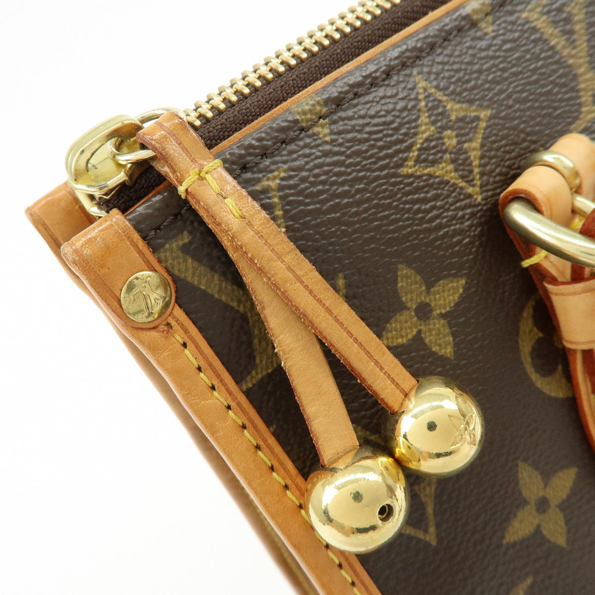 Louis Vuitton Monogram Popincourt Haut Shoulder Bag Brown M40007