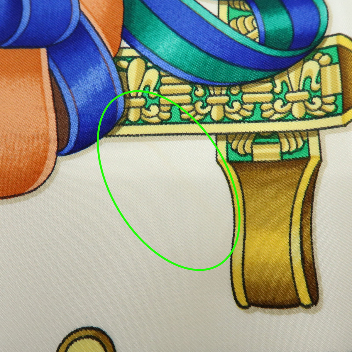 HERMES Carre 90 Lot of 3 Silk 100% Scarf Navy Light Blue Gold